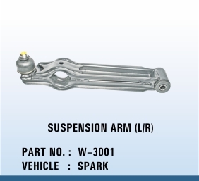 SPARK Suspension Arm (L-R) - Steel, 60x10x5cm, Powder Coated | Durable, Reliable, Precise Fit, Easy Install, Enhanced Handling, Smooth Ride
