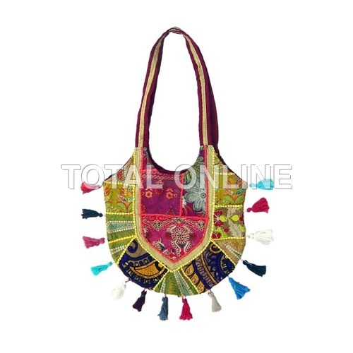 Multi Colored Hand Bag