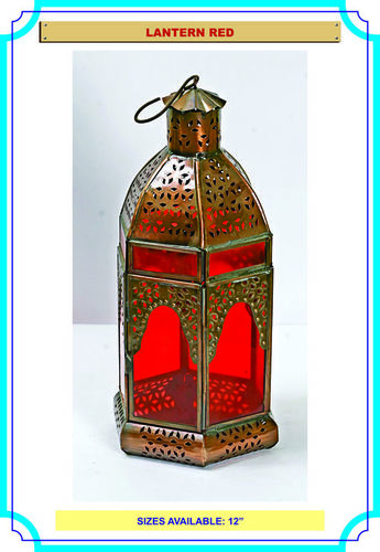 Glass Candle Lantern