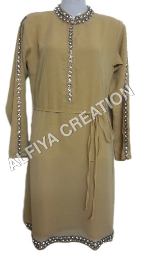 Fancy Tunic Blouse With Separate Belt