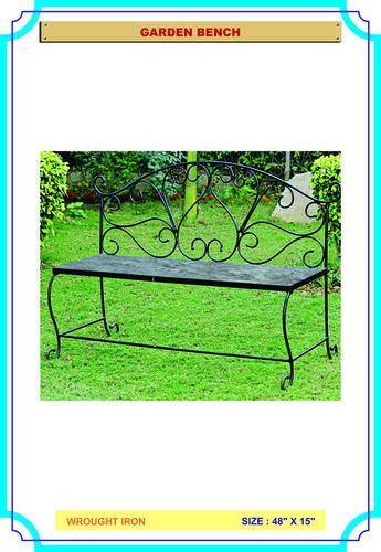 Bench In Wrought Iron