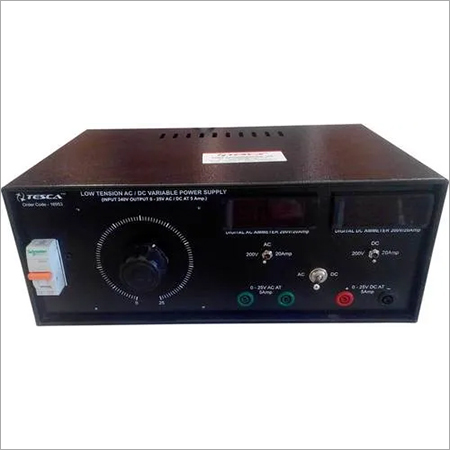 Low Tension AC/DC Variable Power Supply