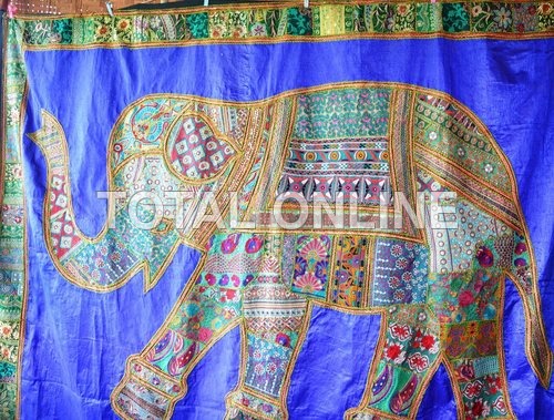 Appealing Elephant Print Wall Hanging