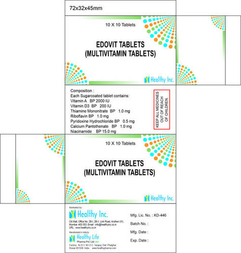 Edovit (Multivitamin Tablets)
