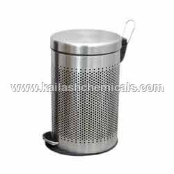 Stainless Steel Perforated Pedal Bin