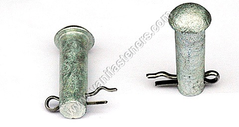 Insulator Pin - Industrial Grade Carbon Steel, Galvanized Surface Treatment for Aerospace, Defence, and Industrial Use
