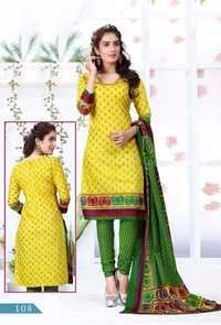 Cotton Khadi Printe Salwar Suits Online
