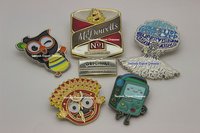 Metal Lapel Pin - Solid Brass, 25mm Custom Shape, High-quality Nickel Plating | Eco-friendly, Magnetic, 3d Die Struck, Custom Logo Design