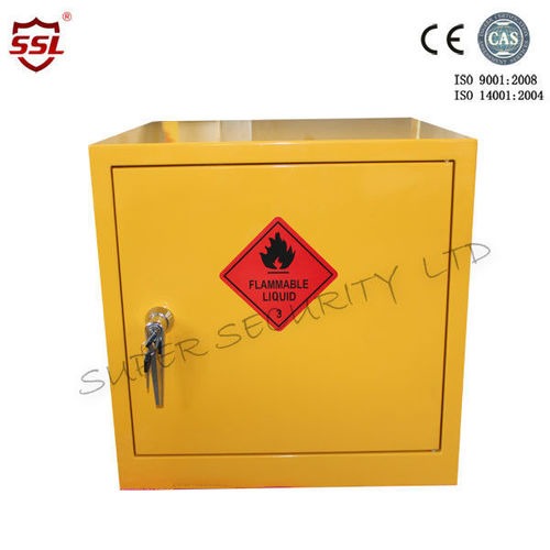 Steel Anti-explosion Hazardous Storage Cabinet Powder Coated with Adjustable Spill Tray Shelves