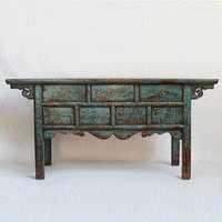 Turquoise Ming Console Table