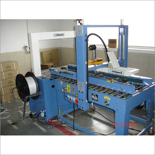 Automatic Taping & Strapping Combination Machine