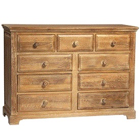 Distressed Wood Dresser