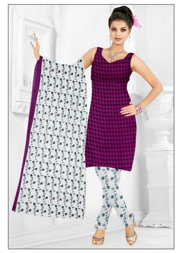 Cotton Unstitched Salwar Suits