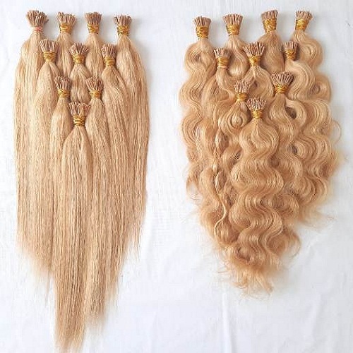 Blonde I Tip Hair Extensions keratin I Tips Human Hair