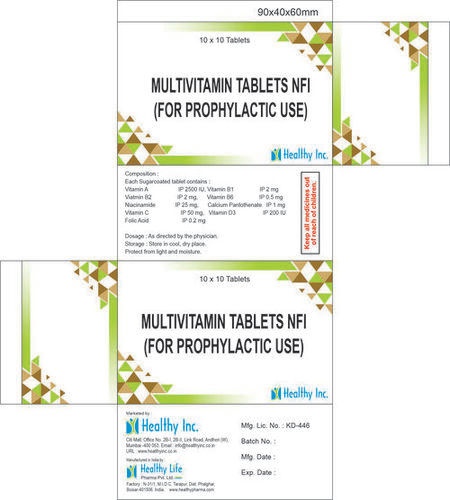 Multivitamin Tablets NFI