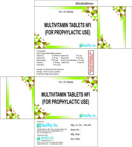 Multivitamin Tablets NFI