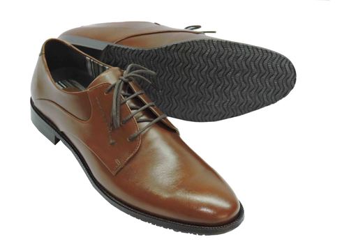 LEATHER DERBY SHOES
