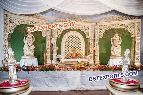 Bollywood Style Wedding Stage Set