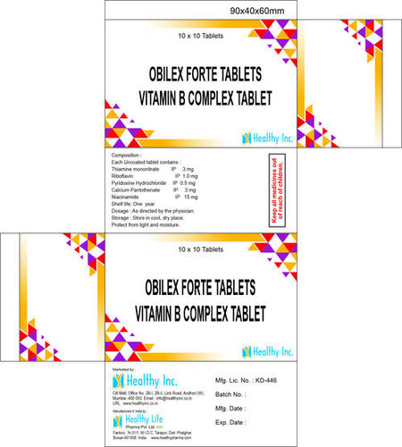 Obiplex (Vitamin B Complex Tablets)