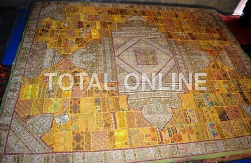 Textiles Handwork Bedsheet