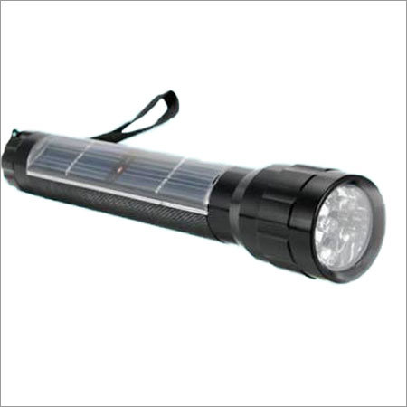 Solar LED Rechargeable Torch
