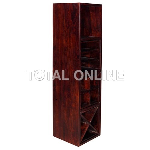 Chic Wooden Rack With Open Selves