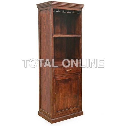 Monolithic Finish and Classic Bar Cabinet