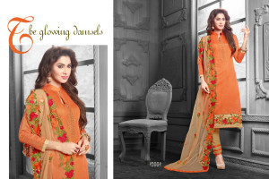 AVC ANTRA VOL Chanderi + Cotton + Jacquard salwar suit