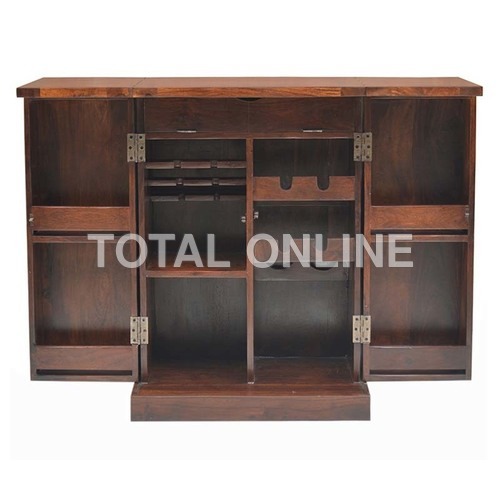 Swish and Squat Sheesham Bar Rack