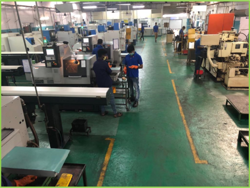 Hard Machine Shop Floor