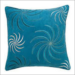 Sea Green Fancy Cushion Cover