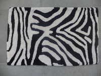 Zebra Print Door Mat