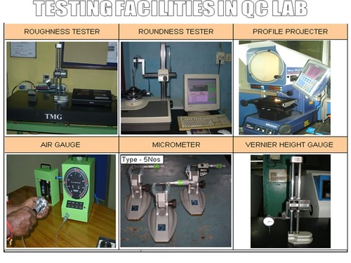 Checking facilities  in QC Lab