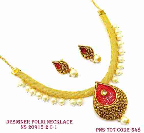 Singale Line Neckalce Set 