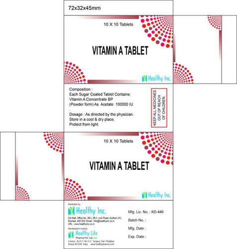 Vitamin a Tablet