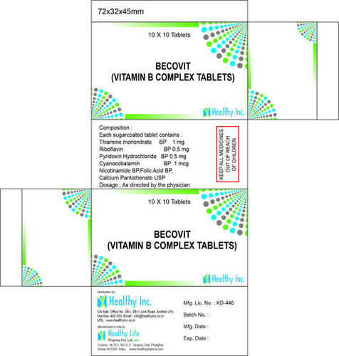 Vitamin B Complex Tablet NFI