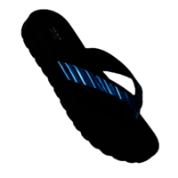 Disco Slipper - Color: Black And Blue
