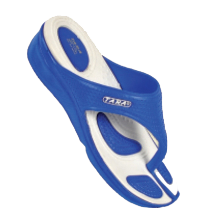 Smily-02 Slipper - Color: Blue And White
