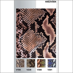Foiled Leather Transfer