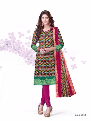 Kavya Cotton Salwar Suits With Resham Dupatta