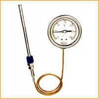 Gas-in-metal Expansion Thermometer - Stainless Steel Ss304/ss316, -40â°c To +600â°c, Â±1% Accuracy, Hermetically Sealed, Analog Dial
