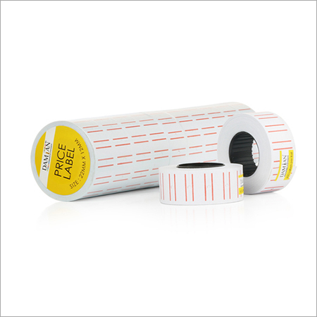 Price Lable Roll (White)