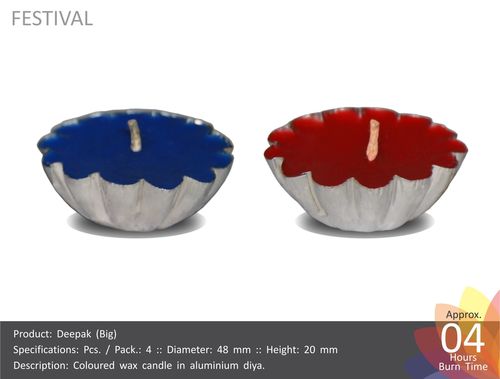 Festival Wax Filled Diyas
