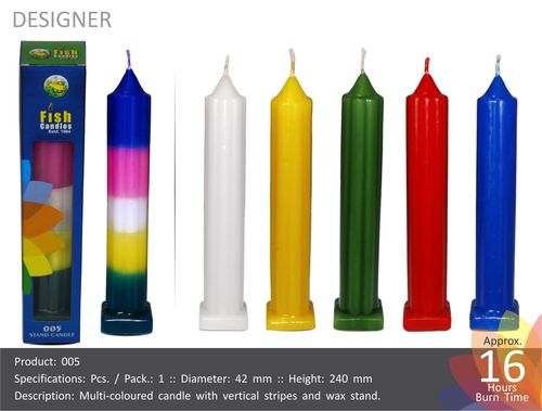 Muklti Colored Candles