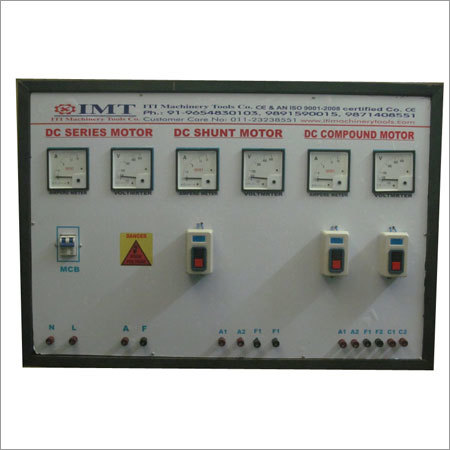 DC Shunt Motor Control Panel