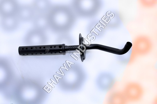 3 Wheeler Mufflers - CRC Material, Size As Per Requirement, Matte Black, 3.6 kg Approx. | Low Noise, High Strength, Heat Resistance, Easy to Install, Attractive Finish