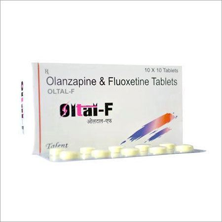 Yellow Olanzapine Fluoxetine Tablet