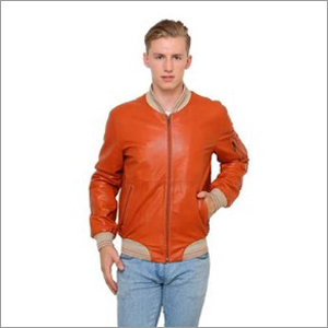 Mens Polo Leather Jacket