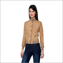 Womens Brown Leather Jacket