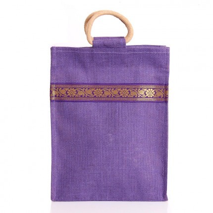 Jute Zipper Bag
